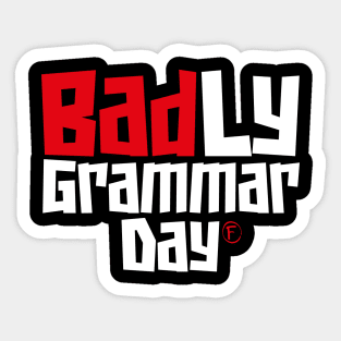 National Grammar Day – March Sticker